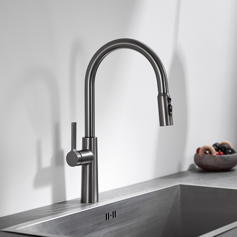 Pull Down Kitchen Faucet