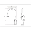 Drinking Water Filter Taps Pull Down 360 Degree Rotate Hot And Cold Water Kitchen Sink Faucet