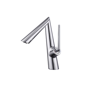 High-end Design Single Handle Brass Pull Basin Faucet