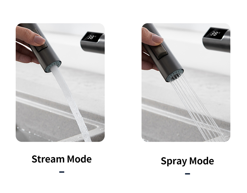 stainless kitchen faucet