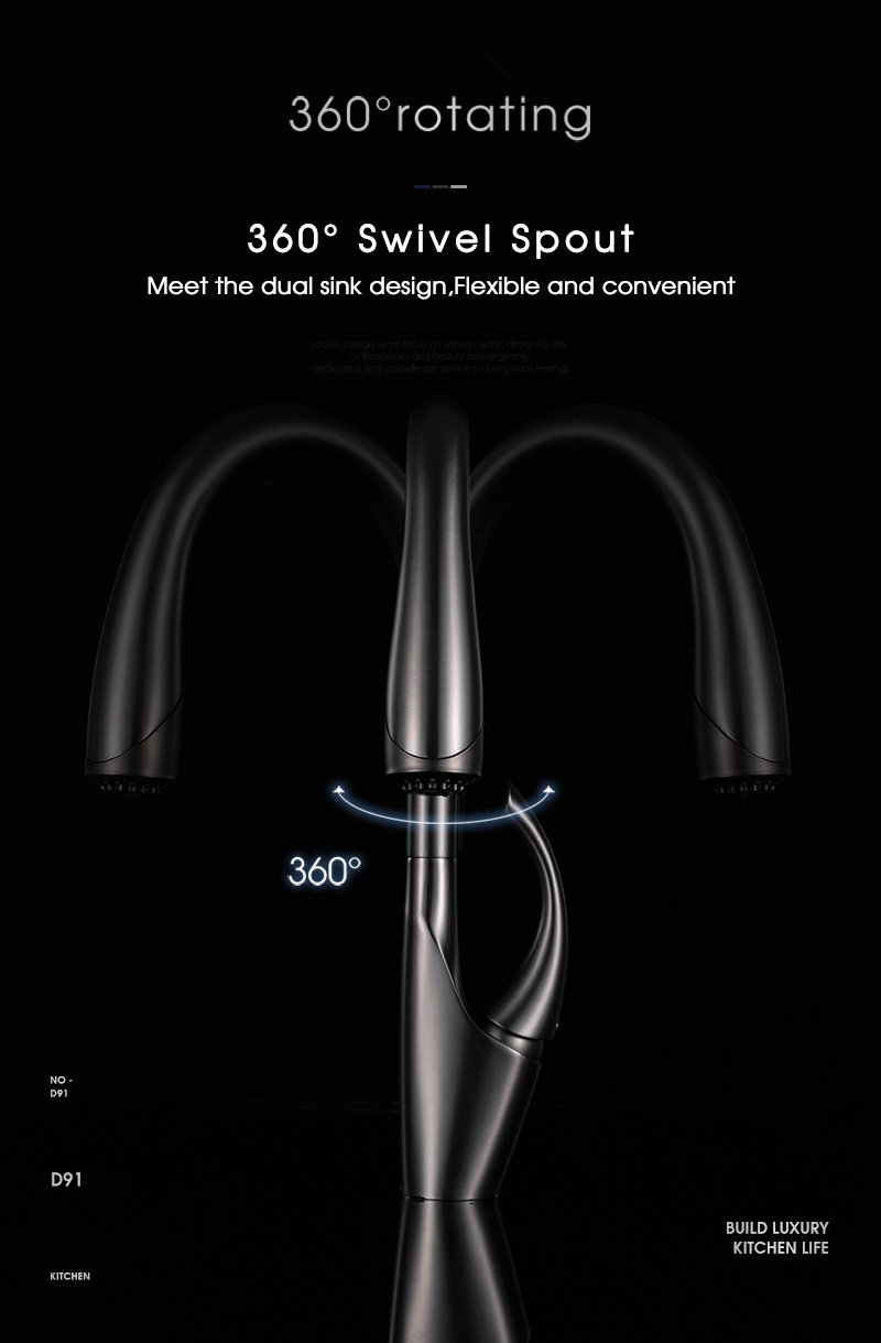 Pull Out Kitchen Facuet