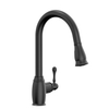 Yeelim Modern Single Handle Pull Down Kitchen Faucet Polished Chrome