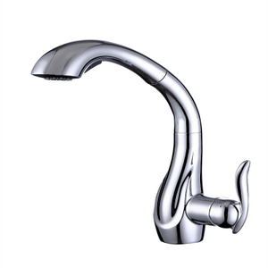 Custom Kitchen Faucet With Pull Out Sprayer & Single Handle Pull Out Kitchen Taps
