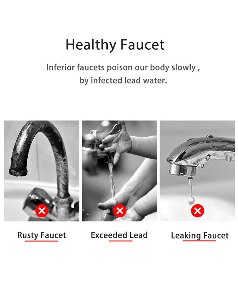 square bathroom faucet