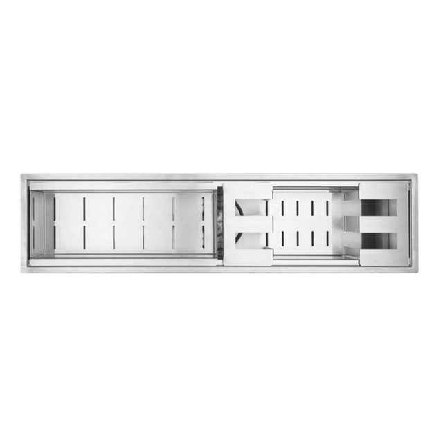 over the kitchen sink shelf