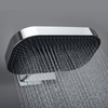 Modern Style Yeelim into The Wall Recessed Square Brass Bracket ABS Shower Head Top Spray Water