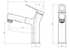 YEELIM Brass Basin Tap