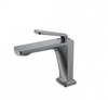 Yeelim Gun Grey Bathroom Basin Brass Faucet