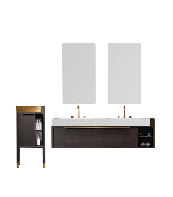 bathroom cabinet shelves