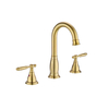 Yeelim Modern Pop Double Handle 3 Hole Bathroom Faucets