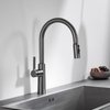 Yeelim Pull Down Single Handle Kitchen Faucet With Accessories