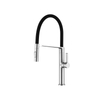 Classic Gun-Metal Single Handle Pull-Down Kitchen Faucet With Sprayer Function