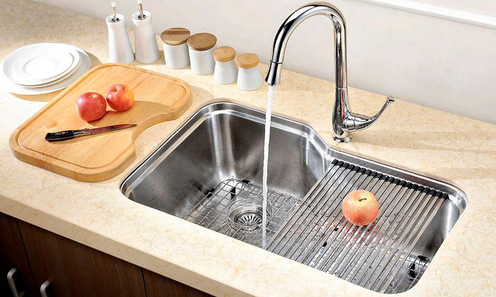 undermount stainless steel kitchen sink