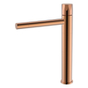 Unique Design of Chrome Plated Yeelim Brass Basin with High Lever Knob Temperature Control Faucet