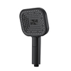 Yeelim Three-function 3D Spiral Ladder Design Air Pressurized Self-cleaning ABS Shower Round Hand Shower