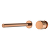 Single Knob Design Concealed Bathroom Chrome Plated Long Rod Brass Faucet