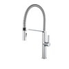 Yeelim Industrial Spring Loaded Kitchen Faucet With Flexible Hose For Kitchen Cleaning