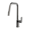 Yeelim Kitchen Single Handle Pull Brass Chrome Faucet