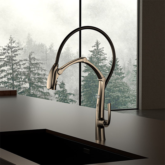 pull down kitchen faucet