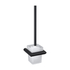 Black Stainless Steel Bathroom Toilet Brush Holder