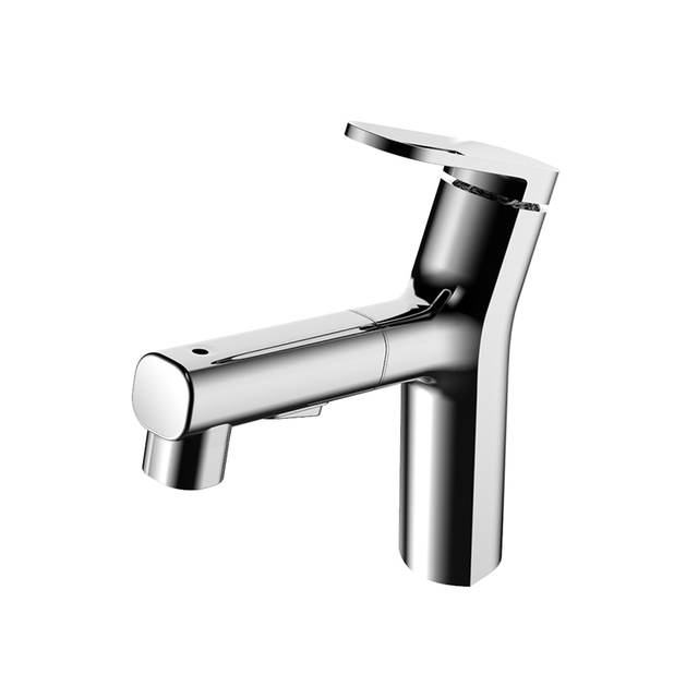 Single Lever Basin Mixer with Lever Handle Faucet