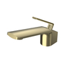 Single Handle Bathroom Brass Short Pole Hot And Cold Basin Faucet