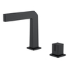Yeelim Bathroom Double Hole Single Temperature Switch Brass Basin Mixing Faucet