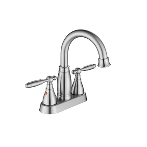 Yeelim Two Handle Lavatory Faucet Water Tap Sink Hot Cold Faucet Bathroom Faucets Basin Mixer