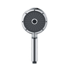 Yeelim Modern Three-function Air Pressurized Self-cleaning Bubble Water ABS Shower Round Handheld Shower Head