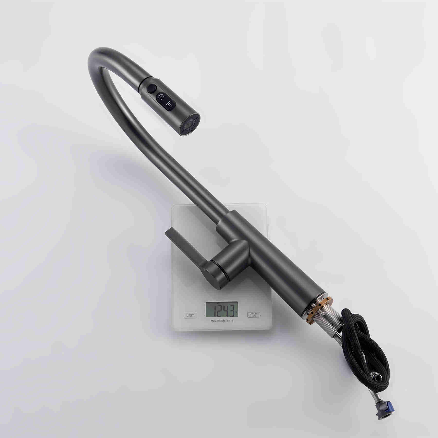 black kitchen faucet