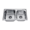 overmount white kitchen sink