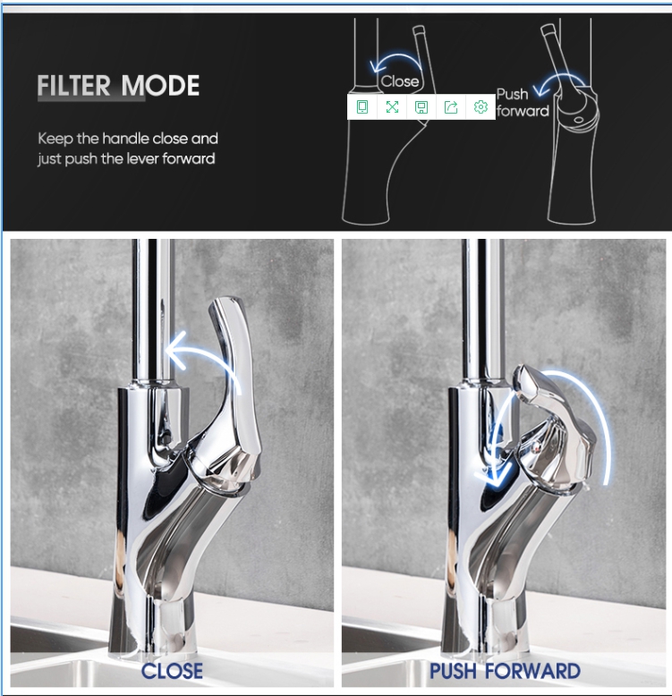 Kitchen Faucet Water Filter