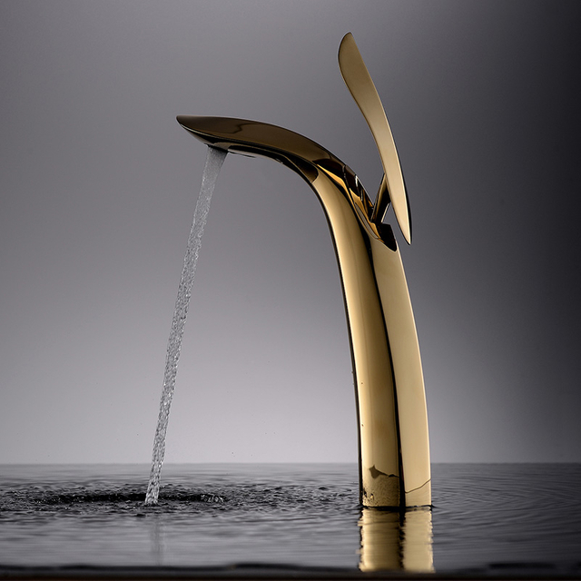 YEELIM OEM/ODM Washroom Sinks Copper Faucets With Single Lever - Tall Basin Faucets