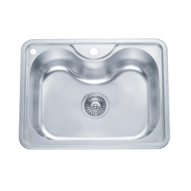 kitchen sink drop in single bowl
