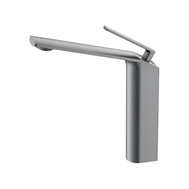 Single Handle Bathroom Faucet Brass High Pole Hot And Cold Basin Faucet