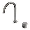 Yeelim Double Hole Single Knob Basin Design Hidden Bathroom Chromium-plated High-bar Brass Faucet