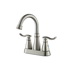 Yeelim New Arrivals Centerset Basin Two Handle Chrome Bathroom Faucet