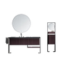 bathroom cabinet black