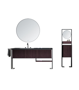 bathroom cabinet black