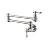 Bronze Single Lever Wall Mounted Basin Tap