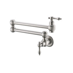 Bronze Single Lever Wall Mounted Basin Tap