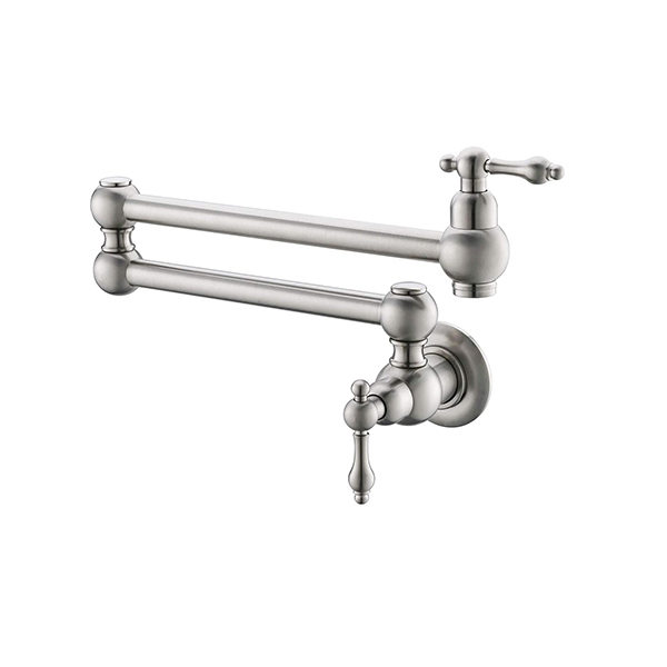 Bronze Single Lever Wall Mounted Basin Tap