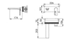 Yeelim Single Handle into The Wall Concealed Bathroom Basin Hot And Cold Mixing Faucet