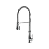 Single-Handle Pull-Down Kitchen Faucet With Spring Neck In Chrome