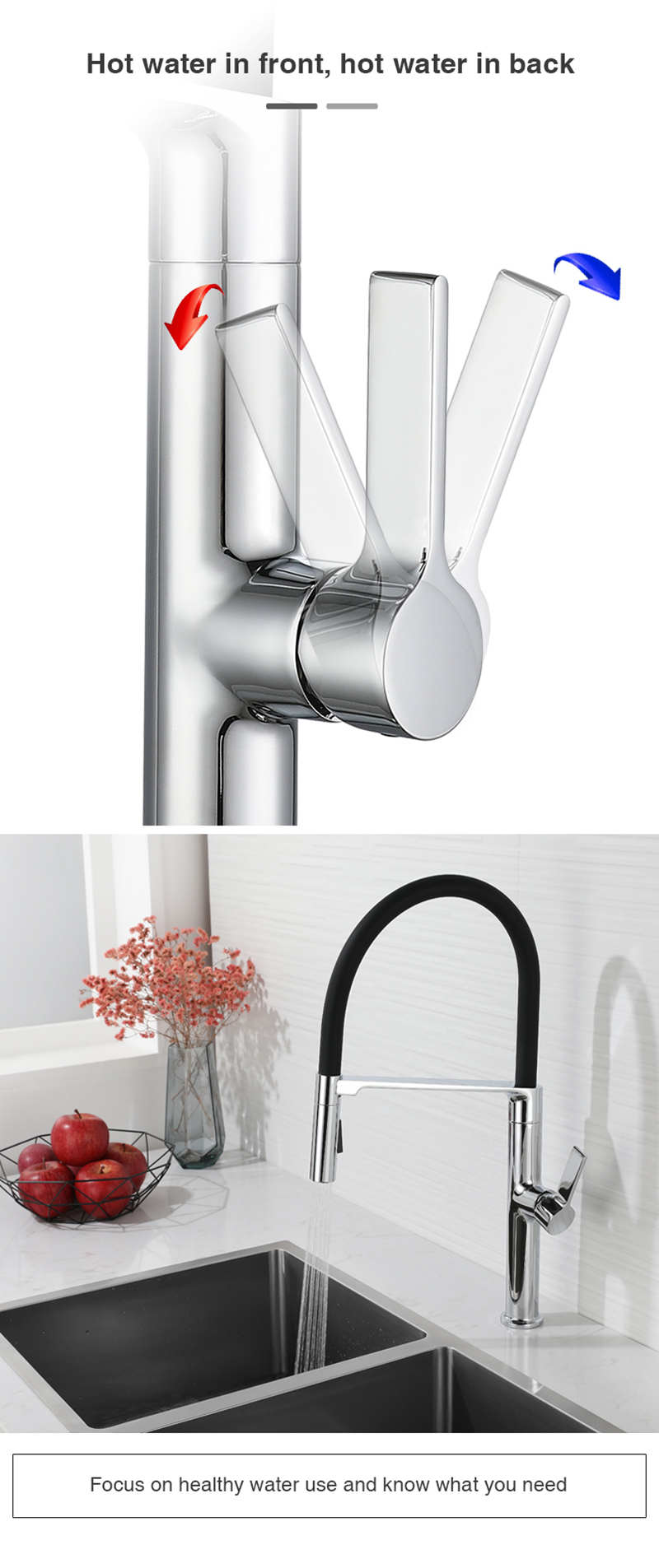 kitchen faucet with side sprayer