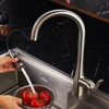 Yeelim Pull Down Kitchen Taps Commercial Deck Mounted CUPC