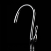 Yeelim Kitchen Sink Faucet With Pull Out Sprayer Chrome Gooseneck