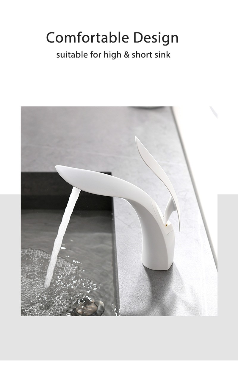 brass bathroom faucet single hole