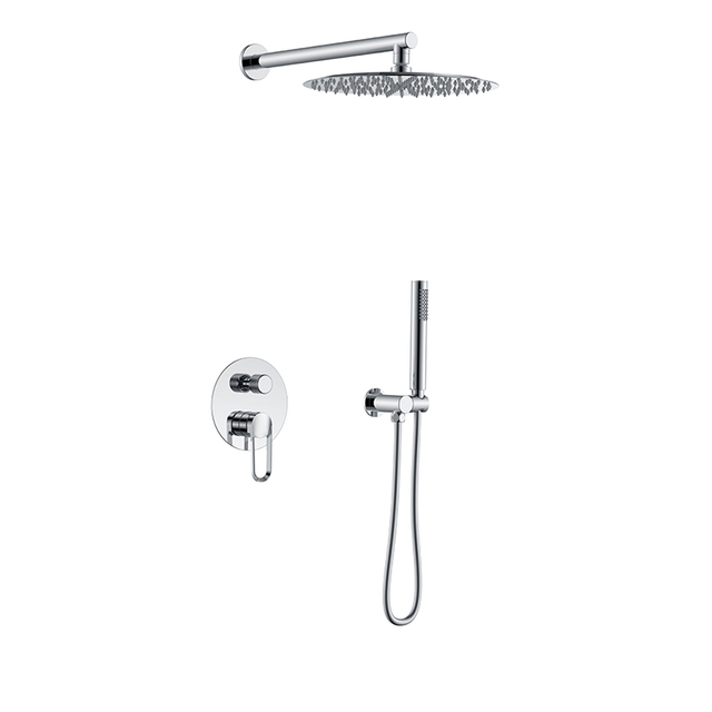 Yeelim Bathroom Shower Concealed Installation with Large Top Spray