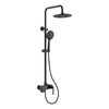 Single Handle Bathroom Brass Open-top Hand-held Top Spray Shower Set